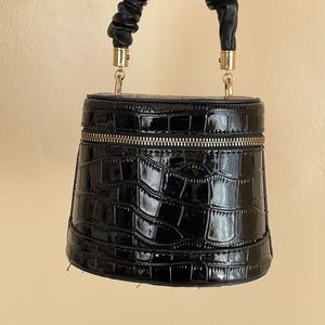 Black handbag